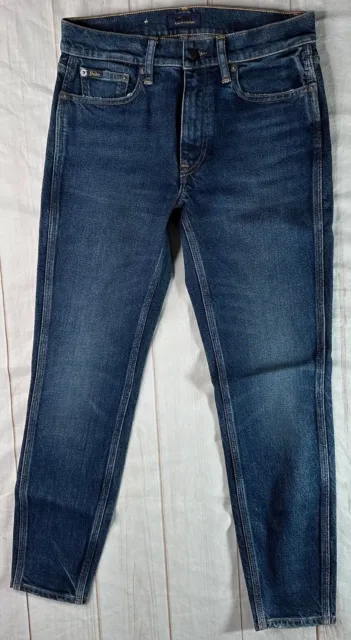 NWOT Polo Ralph Lauren Womens Jeans Blue 26 The Tompkins Mid Rise Skinny Crop
