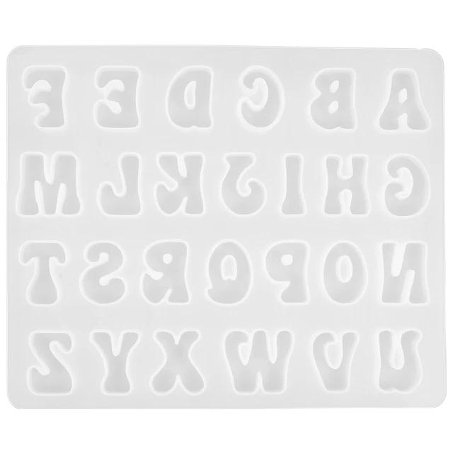 Cake Fondant Mold Letter Candy Mold Cake Mold Non-Stick DIY Kitchen Baking Tool