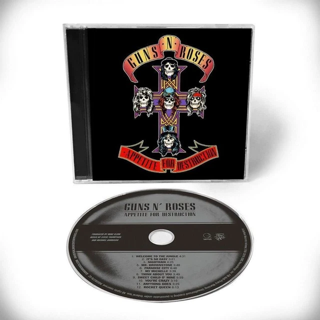 GUNS N' ROSES Appetite For Destruction Super Deluxe Edition 4 Cd + 