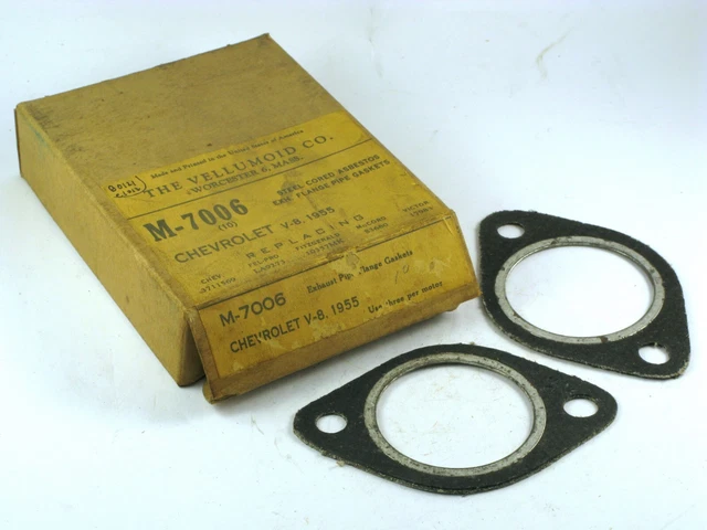 1953-1956 Chevrolet Corvette Belair NEW exhaust flange gaskets 3711569