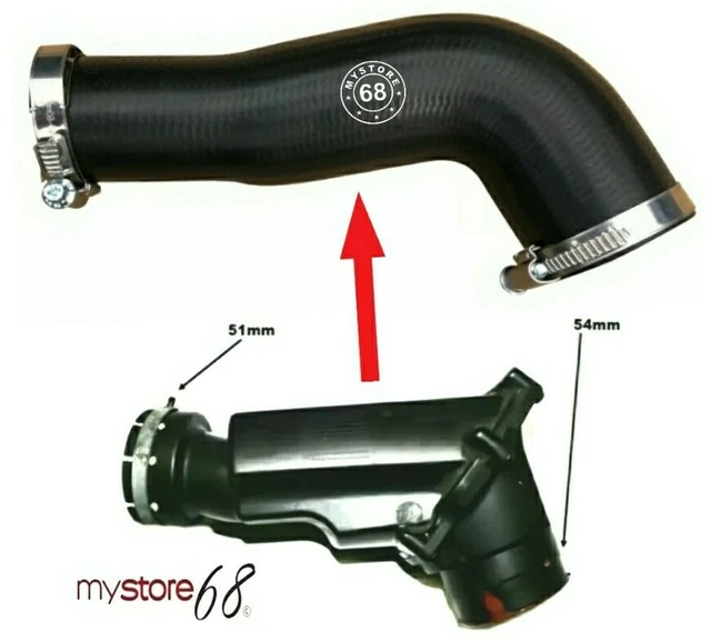 TURBO HOSE RESONATOR For Volvo S60 S80 V70Ii Xc90 D5 30740896 30741452