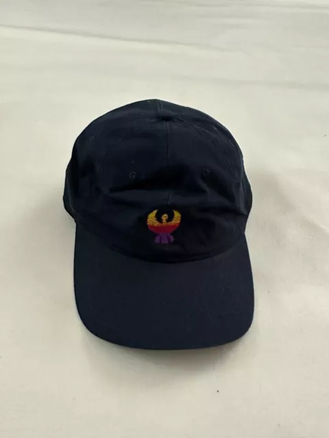 New Bird Embroidered Graphic Blue Baseball Cap Hat Adjustable One Size