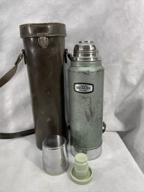 2 Set Vintage Aladdin's Stanley Thermos Steel 32 oz No A-944C Made In USA  *read*
