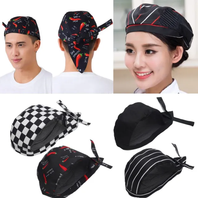 Chef Hat Bakers Catering Cook Cooking Fashion Kitchen Men Women Pirate