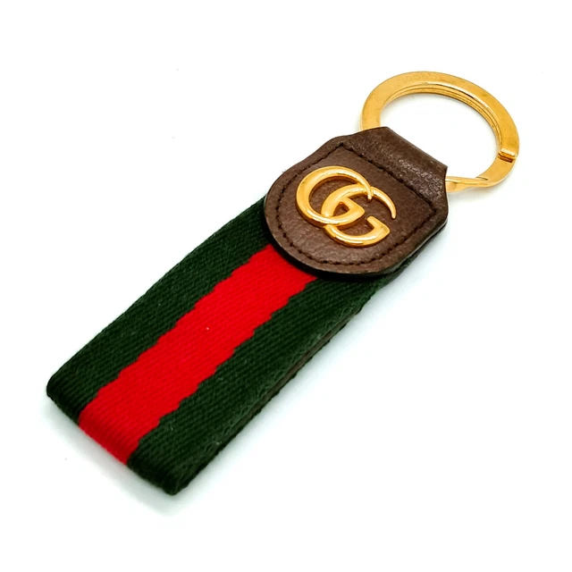 Gucci Key Ring Greens Reds 2243505 Gucci Key Ring Greens Reds 2243505