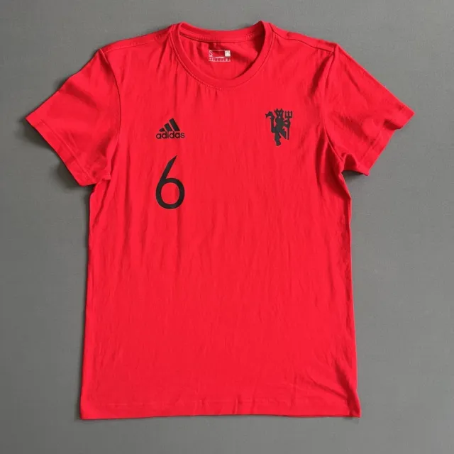 Pogba Manchester United Jersey Coton Hommes Adidas Football Petit