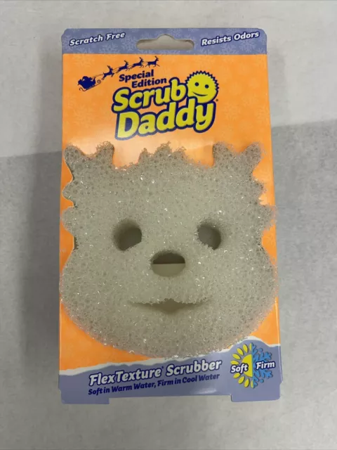 Scrub Daddy Summer Shapes Shark Non-Scratch Scrubber Special Edition Beach