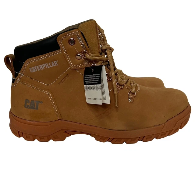 CAT Mae Safety Boots Womens Caterpillar Waterproof Steel Toe Cap Work Shoes