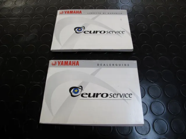 Yamaha R1 1998 4Xv Service Book Libretto Tagliandi Dealer Guide