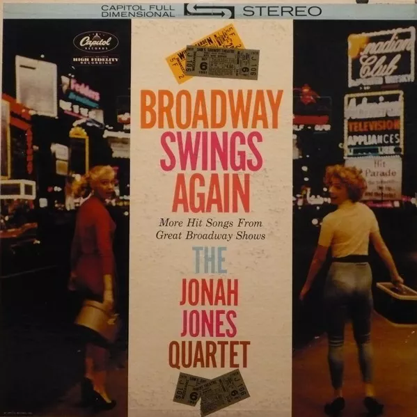 The Jonah Jones Quartet - Broadway Swings Again (LP)