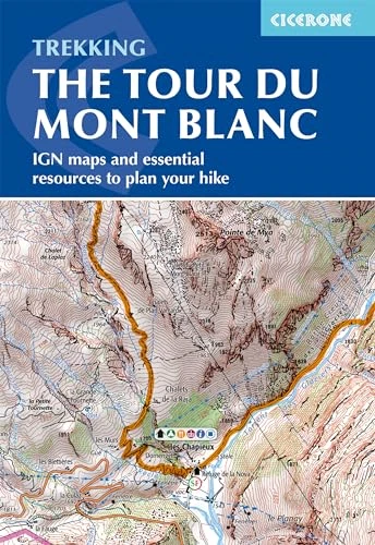 TOUR DU MONT Blanc Map Booklet - Tour Du Mont Blanc Map Booklet IGN Maps.webp