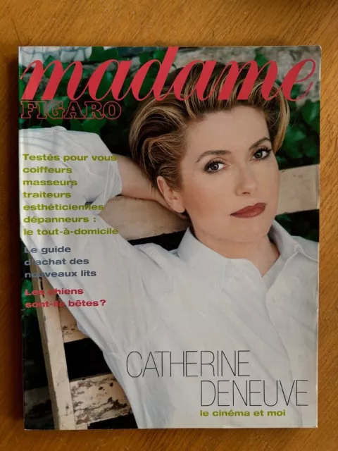 Madame Figaro - 11 février 1995 - Catherine Deneuve