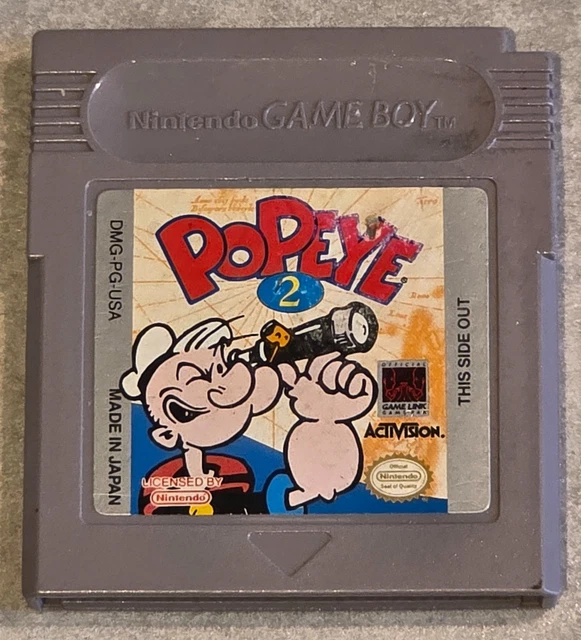 Jeu RoboCop 2 Sur Game Boy – Complet, Version US, Très Bon état, Avec Notice En Français