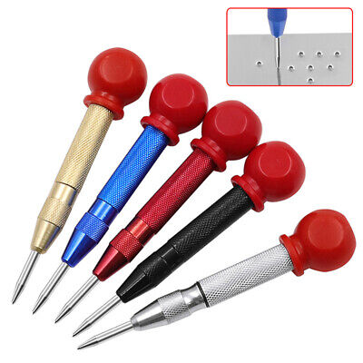 Automatic Spring Positioner Center Punch Drill Bit Woodworking Metal DrillsBBAEI
