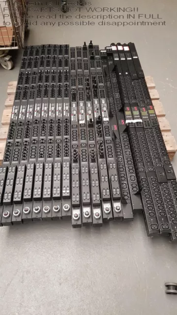 READ!! Job Lot 19x APC Panduit AP8953 AP8981 AP7551 7707 Assorted Switched Rack