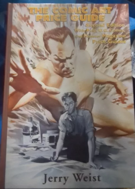 JERRY WEIST ESTATE COMIC ART PRICE GUIDE 2nd Ed (2000) #24/350 SIGNED ALEX ROSS