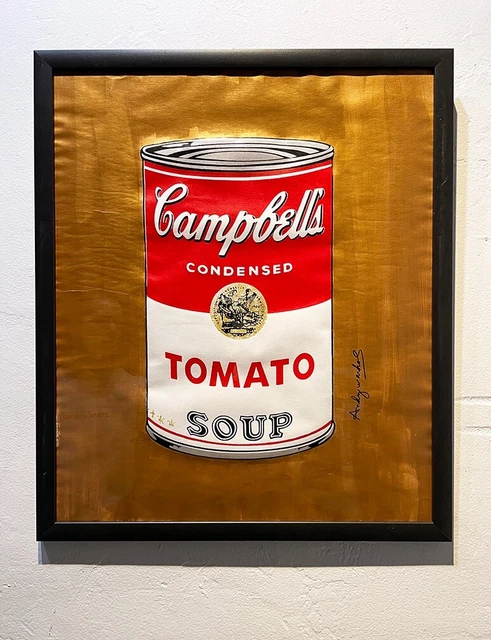 Andy Warhol Painting with silk screen - Pop art, Twentieth Century Art Andy Warhol Painting with silk screen - Pop art, Twentieth Century Art