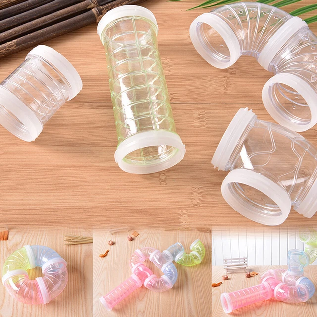 DIY Hamster Mouse Cage Replacement Tube Pack Curves Straights Connectors Fun WE
