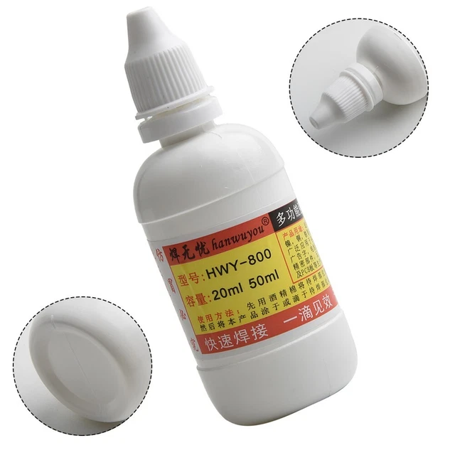 1*-Soldering Flux Paste Quick Welding Stainless Steel Liquid Solder Equipment UK