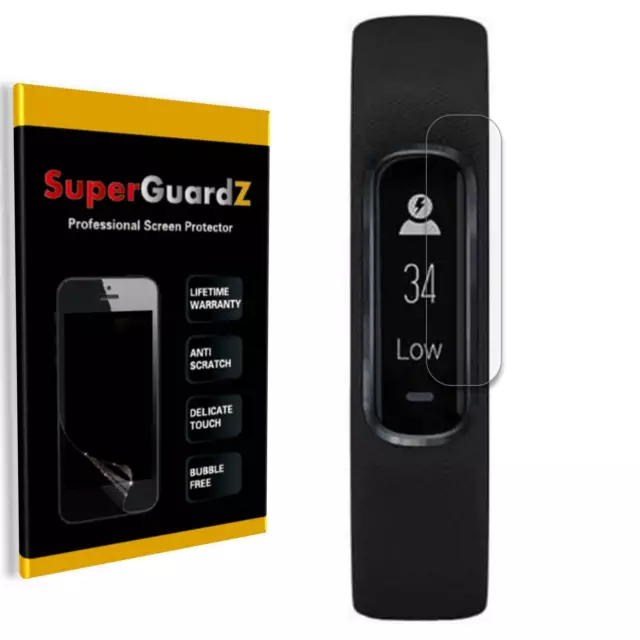 8X SuperGuardZ Clear Screen Protector Guard Shield Film For Garmin VivoSmart 4