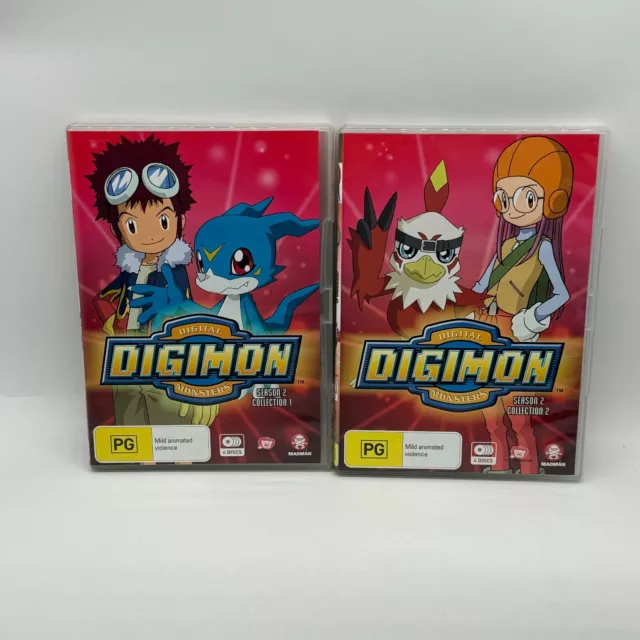 Digimon: Digital Monsters The Official Seasons 1-4 Collection [32 Discs]  [DVD] - Best Buy