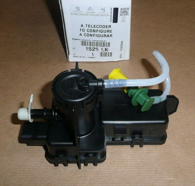 Pompe à Additif Carburant + Tuyau Pour Peugeot 2008 I, 208 I, 207 HDI - Ref. PARTSLINE KC02448 (équ. 1525LK)