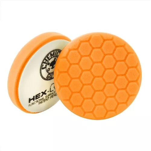 Chemical Guys Hex Logic Orange Medium/Heavy Cutting Pad 5"