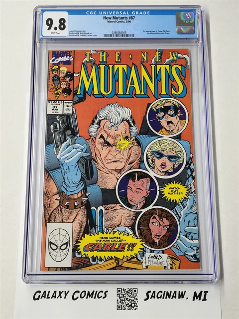 New Mutants #87 - CGC 9.8 - 1st Appearance Cable - 1st Stryfe