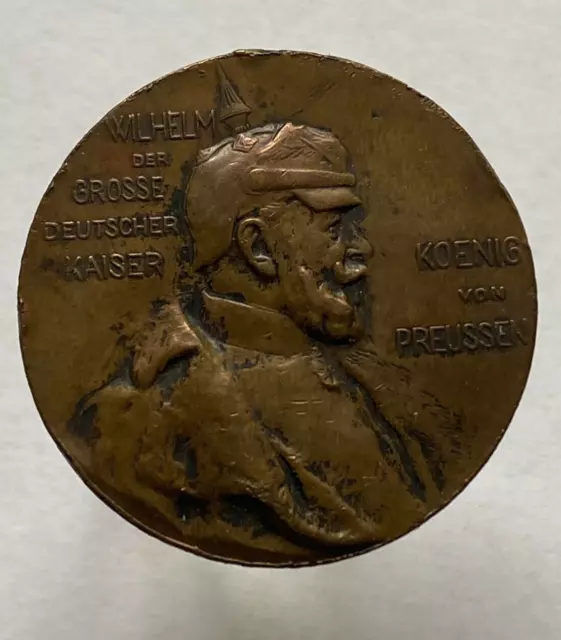 Preussen, Wilhelm I. - Medaille  22. März 1897 zum 100. Geburtstag - Bronze