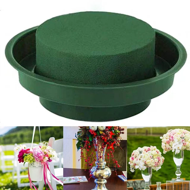 Mousse florale facile à utiliser avec bol vert votre secret pour des arrangemen
