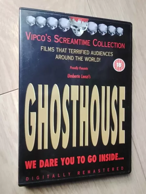 Ghosthouse 1988 Horror Dvd Vipco's Scream Collection..ex Condition