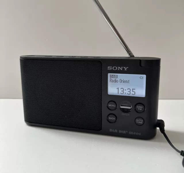 SONY MODEL No. XDR-S41D Tuner  FM DAB DAB+ RDS Radio portable DAB/DAB+ XDR-S41D