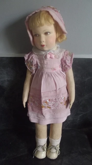 Poupée ancienne en feutre Raynal 1930 Lenci Doll | eBay