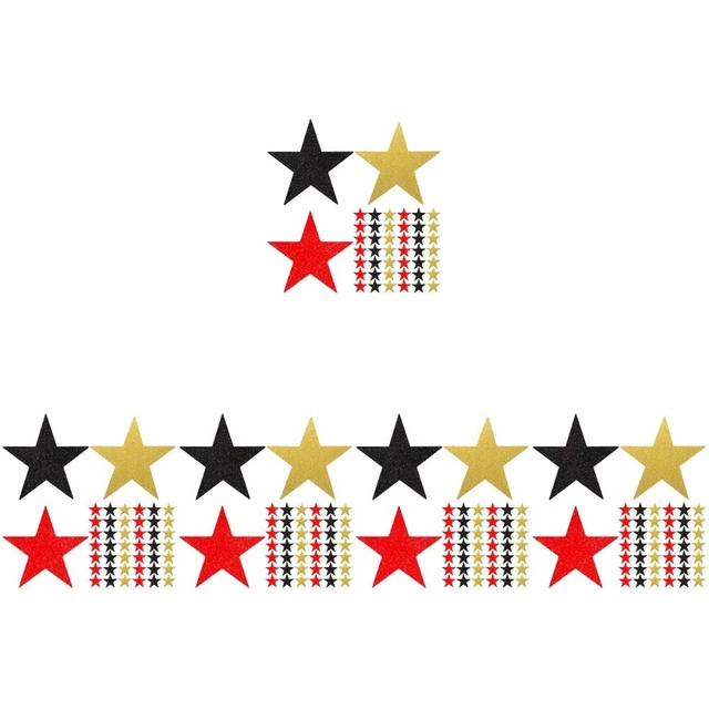 Papel corte de tijera de mano con estrella de cinco puntas accesorios de oficina decoración