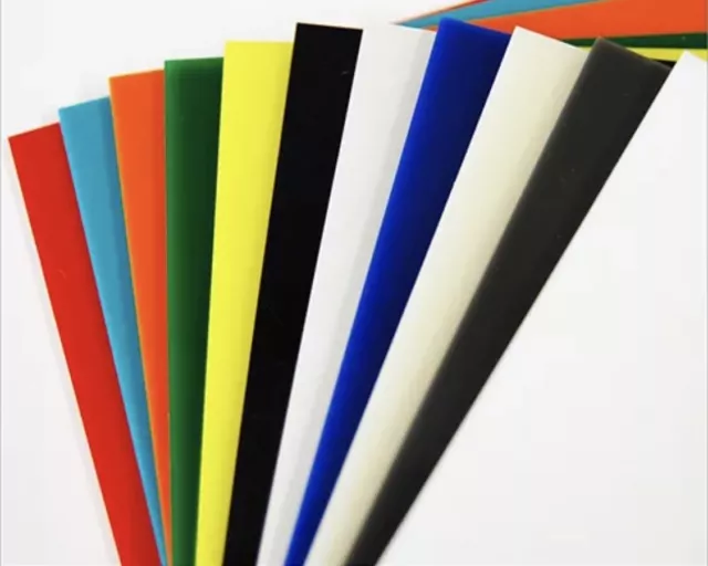 Acryl Plastik Perspex Blatt Größe Geschnitten 3mm A6 A5 A4