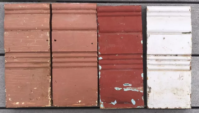 Antique Plinth Block Door Trim Molding Architectural Salvage Vintage