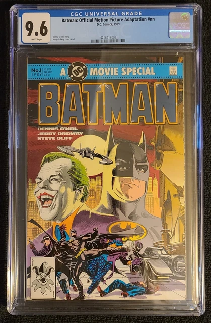 BATMAN: Official Motion Picture Adaptation #nn CGC 9.6 (W) NM+ DC (NEW CASE)