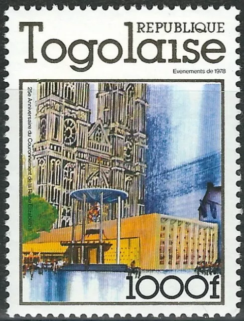 Togo - 25. Jahrestag der Krönung Elisabeth II postfrisch 1978 Mi. 1280