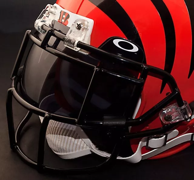 CINCINNATI BENGALS NFL Schutt EGOP Football Helmet Facemask/Faceguard (BLACK)