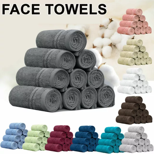 Comfort Face Washer Face Towel Cotton Towels Soft High Quality Household Towels