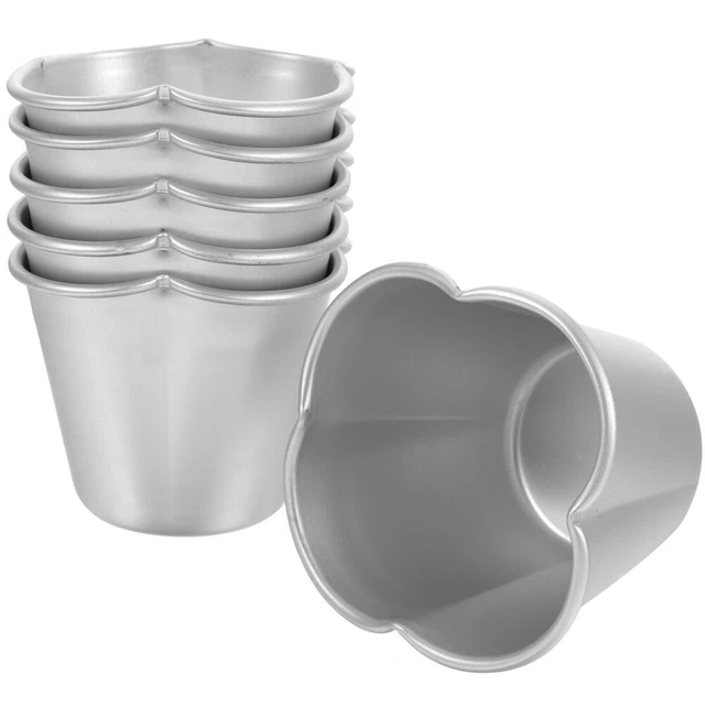 6 pz stampo per torta padella per uova torta torta torta per piatti piccolo muffin budino