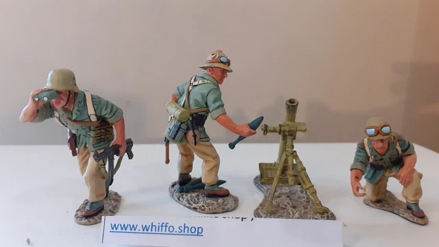 Figurine King & Country JN063 – The Mortar Set – Mortier 54mm – NEUVE