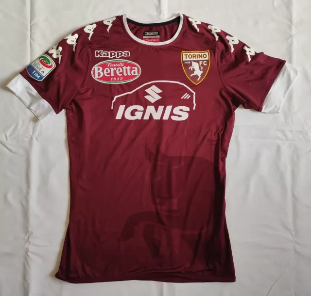 MAGLIA CALCIO KAPPA Football Shirt Fc Torino 2016 17 23 Barreca