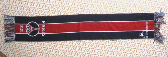 Écharpe Supporter Paris Saint-Germain PSG - "Le Club Des Amis Du Psg", Accessoire Fan
