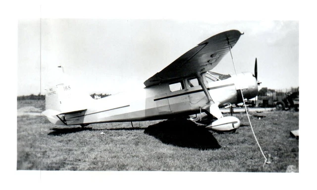 Stinson Reliant Gullwing Airplane Aircraft Vintage Photograph 5x3.5" NC26292 168