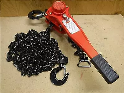 New Dayton 29XP49 Lever Chain Hoist 3000 lb. 10 ft. Lift  hook mount FAST SHIP