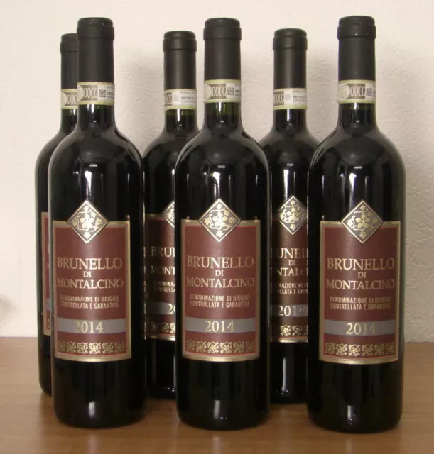 6 Fl.  Brunello di Montalcino 2014 DOCG - trocken