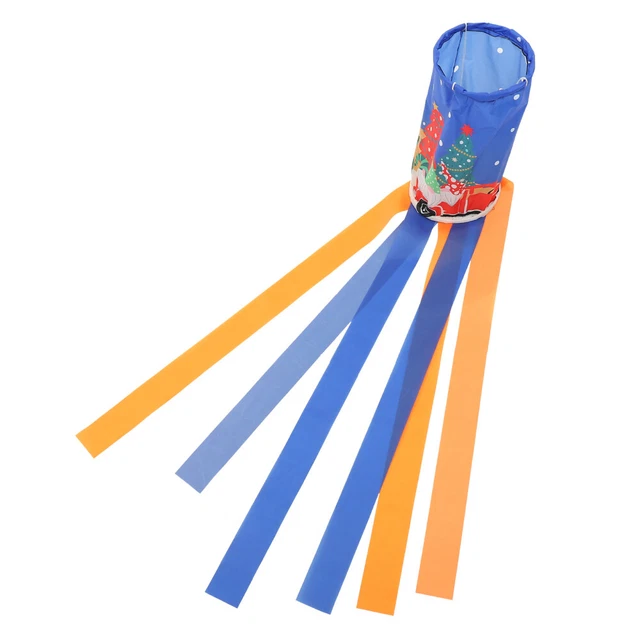 Xmas Windsocks Christmas Windpipe Flag Outdoor Decor Hair Dryer