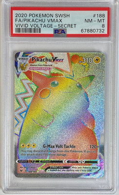 vmax pikachu rainbow secret rare