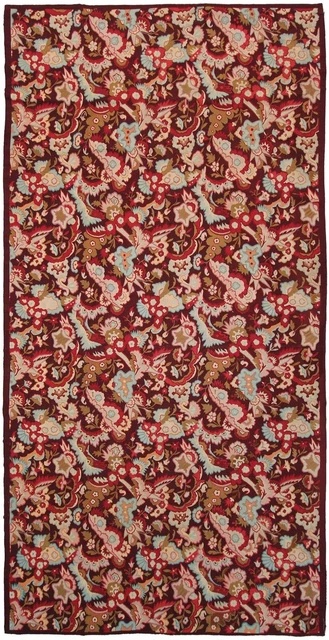 Antique Empire Aubusson  Rug 1890 Rare Authentic French Tapestry 5x11 163x323cm